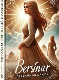 Sampul Novel Bersinar Setelah Menjanda