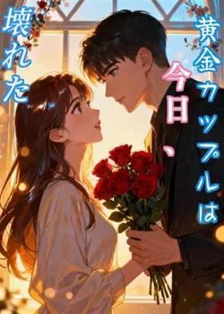 黄金カップルは今日、壊れた の小説カバー