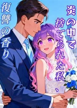 炎の中で捨てられた私、復讐の香り の小説カバー