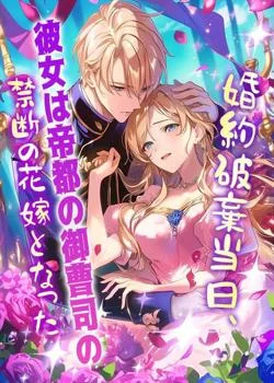 婚約破棄当日、彼女は帝都の御曹司の禁断の花嫁となった の小説カバー