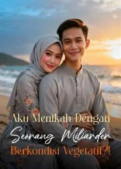 Sampul Novel Aku Menikah Dengan Seorang Miliarder Berkondisi Vegetatif?!