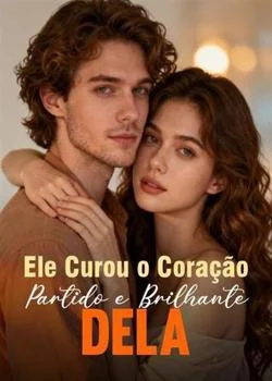 Capa do romance Ele Curou o Coração Partido e Brilhante Dela