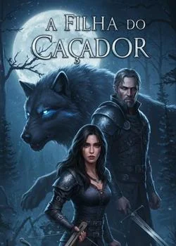 Capa do romance  A Filha do Caçador