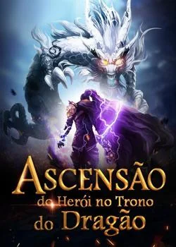 Capa do romance Ascensão do herói no trono do dragão