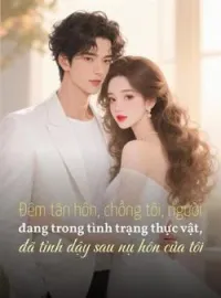 Bìa tiểu thuyết Đêm tân hôn, chồng tôi, người đang trong tình trạng thực vật, đã tỉnh dậy sau nụ hôn của tôi