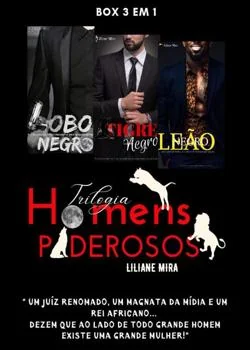 Capa do romance TRILOGIA HOMENS PODEROSOS 