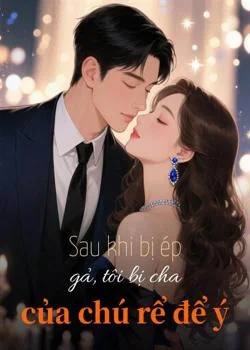 Bìa tiểu thuyết Sau khi bị ép gả, tôi bị cha của chú rể để ý