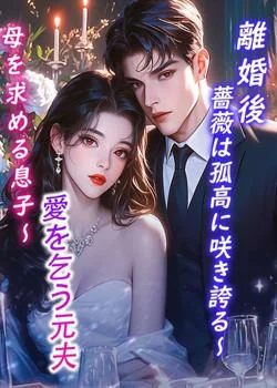 離婚後、薔薇は孤高に咲き誇る～愛を乞う元夫、母を求める息子～ の小説カバー