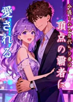 冷遇された身代わり妻は、頂点の覇者に愛される の小説カバー