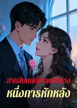 หน้าปกนวนิยาย สามสิบแปดการหย่าร้าง หนึ่งการหักหลัง
