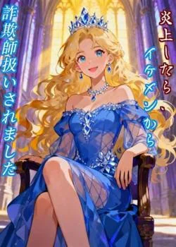 炎上したら、イケメンから詐欺師扱いされました の小説カバー
