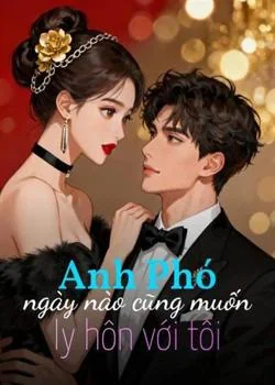 Bìa tiểu thuyết Anh Phó ngày nào cũng muốn ly hôn với tôi