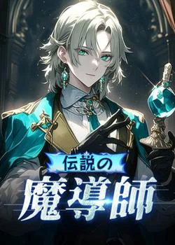 伝説の魔導師 の小説カバー