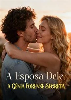 Capa do romance A Esposa Dele, a Gênia Forense Secreta