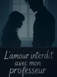 Couverture du roman L'amour interdit avec mon professeur
