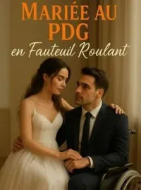 Couverture du roman Mariée au PDG en Fauteuil Roulant