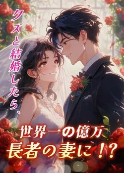 クズと結婚したら、世界一の億万長者の妻に！？ の小説カバー