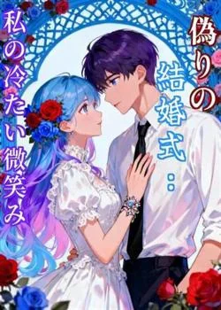 偽りの結婚式：私の冷たい微笑み の小説カバー