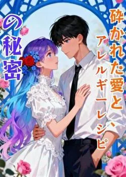 砕かれた愛と、アレルギーレシピの秘密 の小説カバー