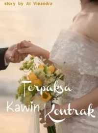Sampul Novel Terpaksa Kawin Kontrak