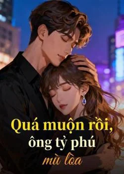Bìa tiểu thuyết Quá muộn rồi, ông tỷ phú mù lòa
