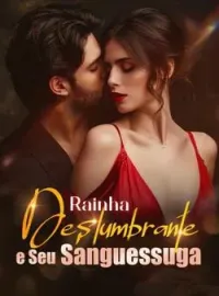 Capa do romance Rainha deslumbrante e seu sanguessuga