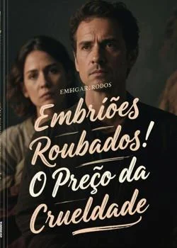 Capa do romance Embriões Roubados: O Preço da Crueldade