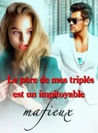 Couverture du roman Le père de mes triplés est un impitoyable mafieux