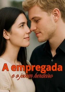Capa do romance A empregada e o jovem herdeiro
