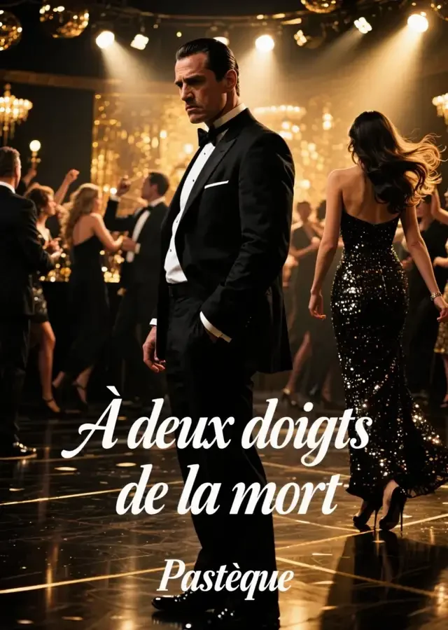 Couverture du roman À deux doigts de la mort