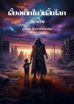 หน้าปกนวนิยาย เลี้ยงเด็กในวันสิ้นโลก 