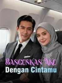 Sampul Novel Bangunkan Aku Dengan Cintamu