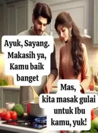 Sampul Novel Gulai Daun Singkong Untuk Mertua