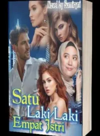 Sampul Novel Satu Laki-Laki Empat Istri