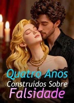 Capa do romance Quatro Anos Construídos Sobre Falsidade