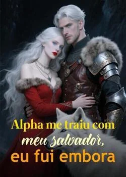 Capa do romance Alpha me traiu com meu salvador, eu fui embora