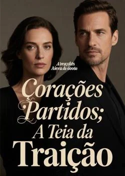 Capa do romance Corações Partidos: A Teia da Traição