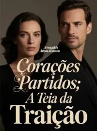 Capa do romance Corações Partidos: A Teia da Traição
