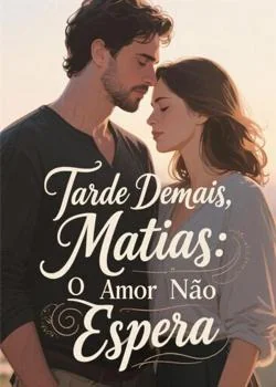 Capa do romance Tarde Demais, Matias: O Amor Não Espera