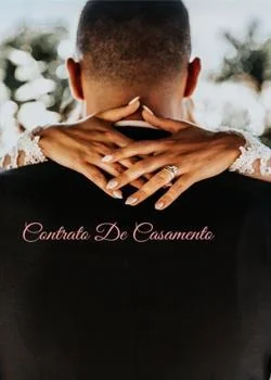 Capa do romance Contrato Por  Casamento 