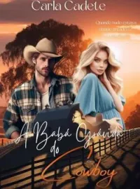 Capa do romance A babá grávida do Cowboy