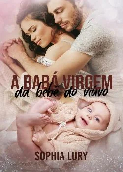 Capa do romance A babá virgem da bebê do viúvo 