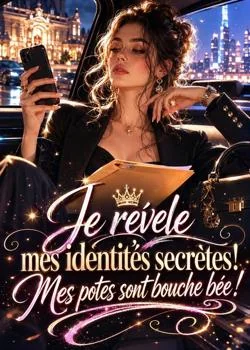 Couverture du roman Je révèle mes identités secrètes! Mes potes sont bouche bée!