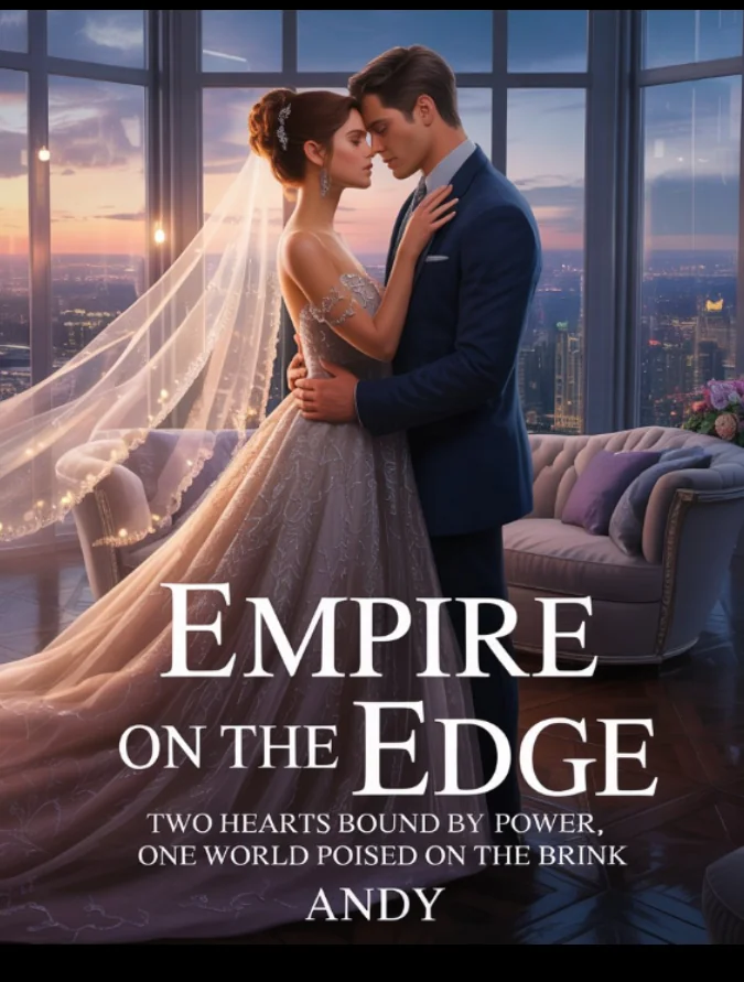 Empire on the edge : Two hearts bound by power one world poised on the brink  Novel Cover