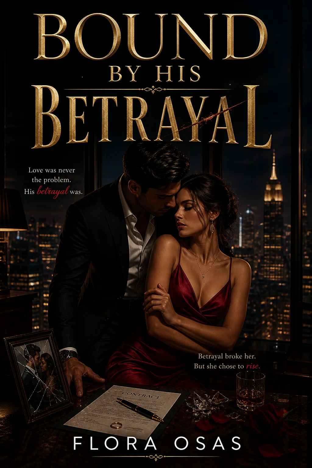 BOUND BY HIS BETRAYAL  Novel Cover