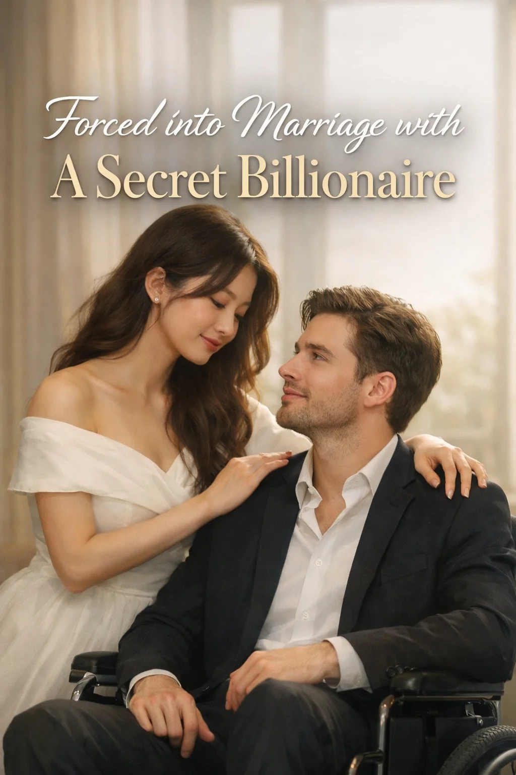 Forced into Marriage with A Secret Billionaire Novel Cover