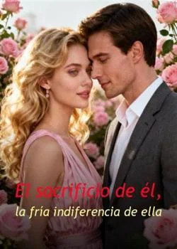 Portada de la novela El sacrificio de él, la fría indiferencia de ella