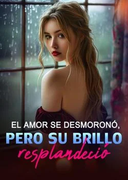 Portada de la novela El amor se desmoronó, pero su brillo resplandeció