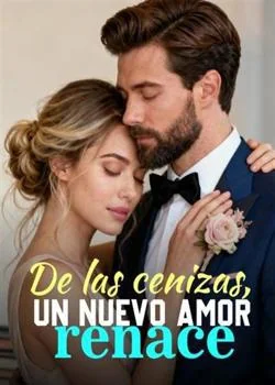 Portada de la novela De las cenizas, un nuevo amor renace