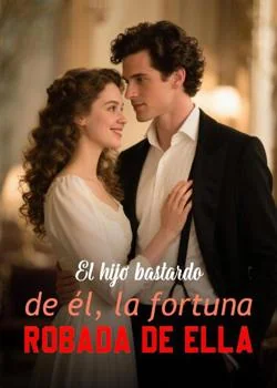 Portada de la novela El hijo bastardo de él, la fortuna robada de ella